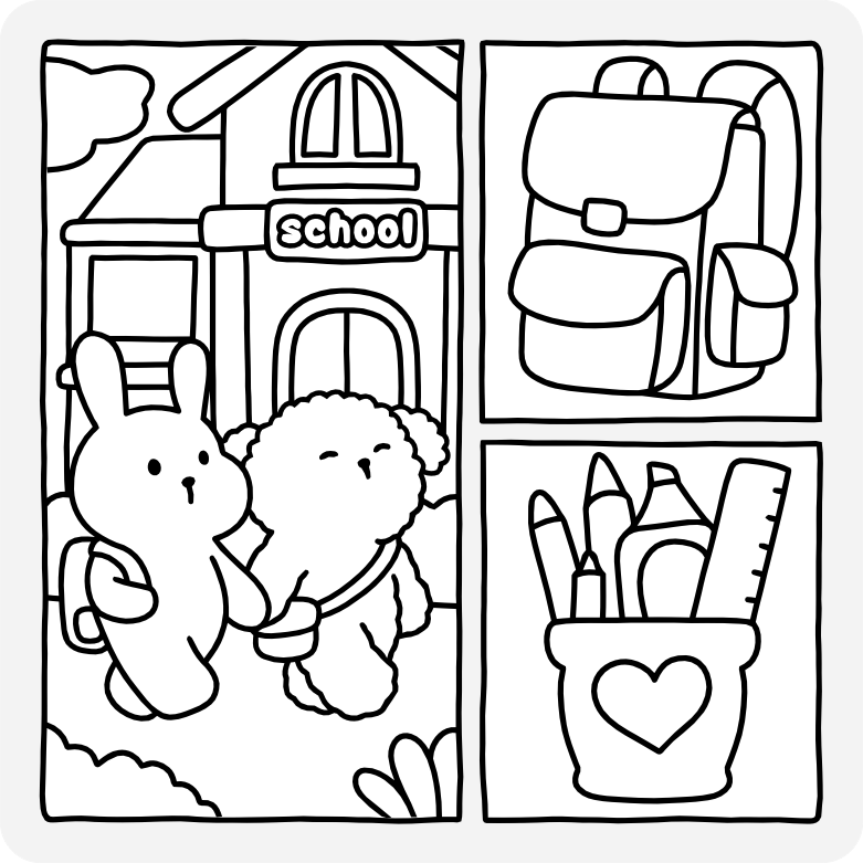 Printable coloring page #897