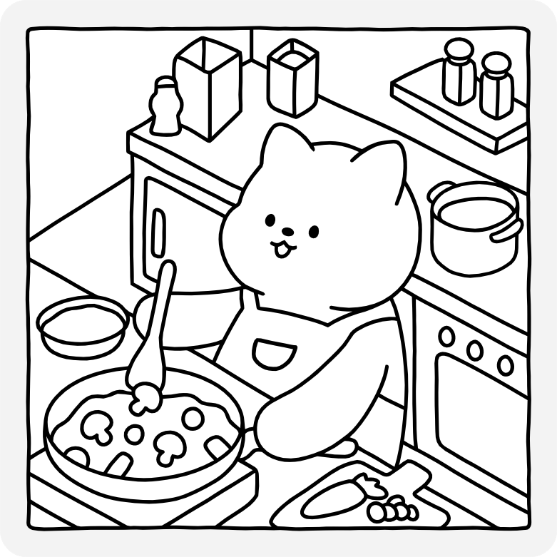 Printable coloring page #900