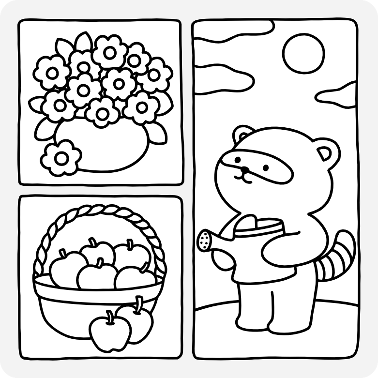 Printable coloring page #914