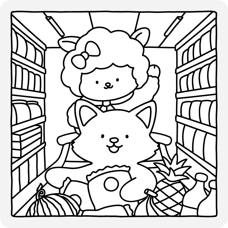 Printable coloring page #919