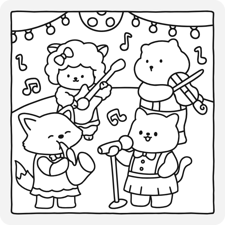 Printable coloring page #928
