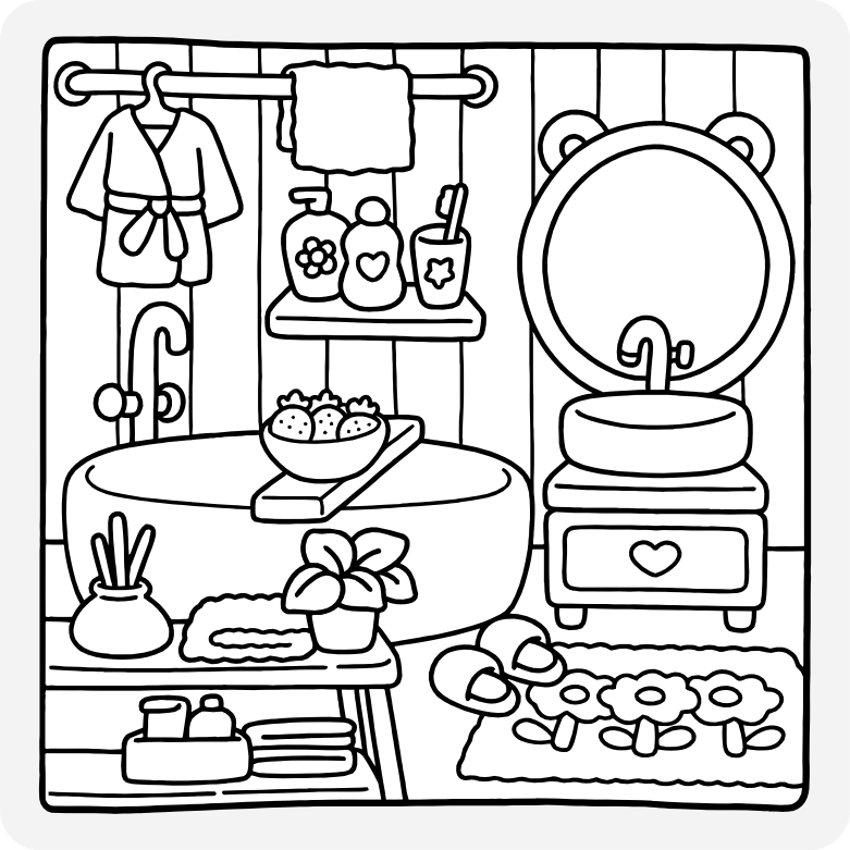 Printable coloring page #956