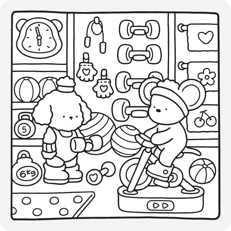 Printable coloring page #960