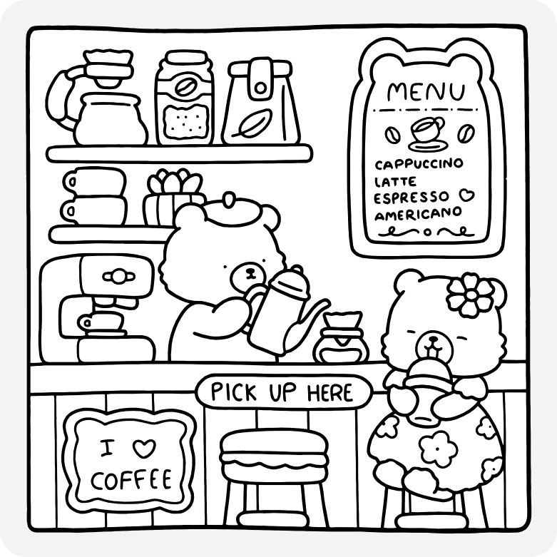 Printable coloring page #969