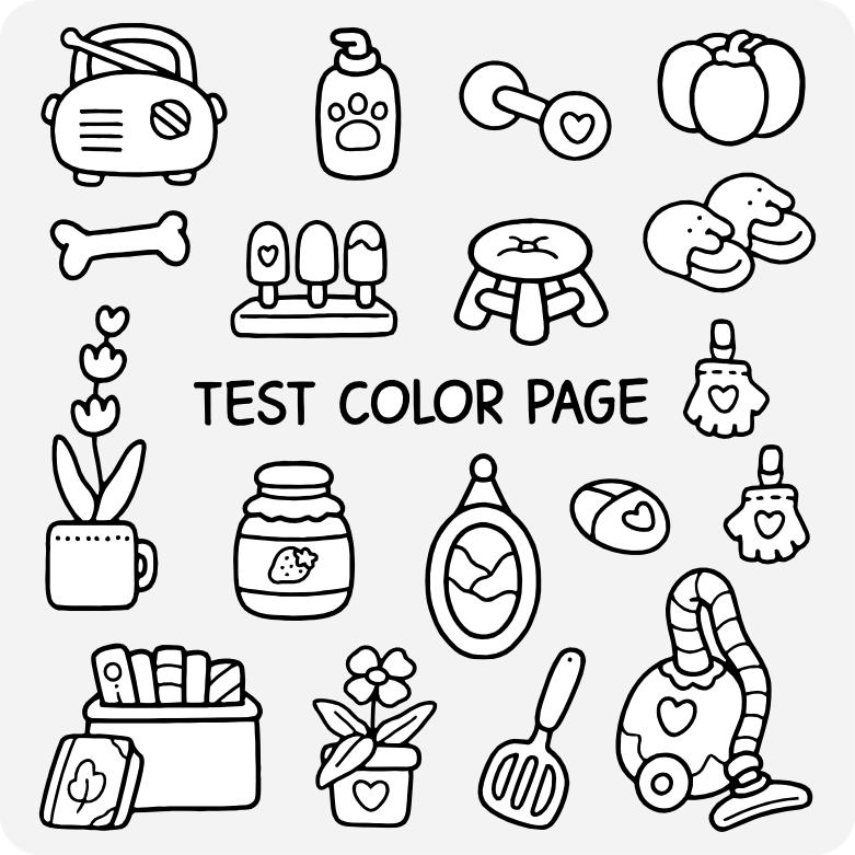 Printable coloring page #970
