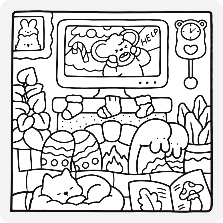 Printable coloring page #984
