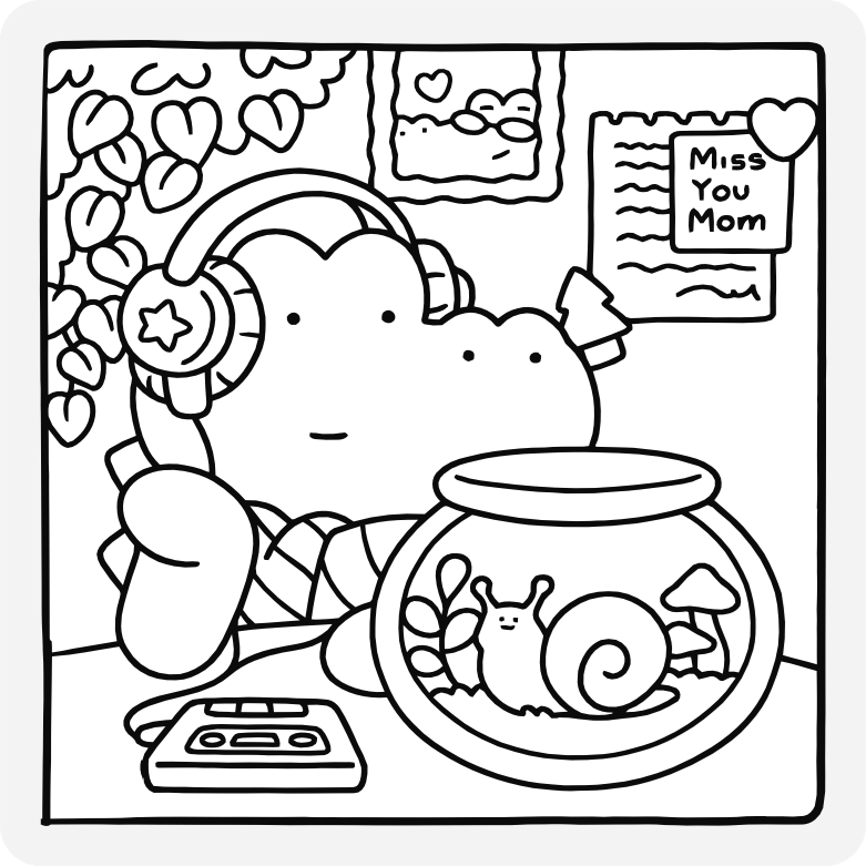 Printable coloring page #995